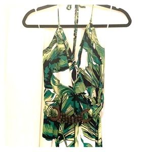 Milly of New York Dresses - Milly of New York green halter palm print maxi Milly of New York Dresses - Milly of New York green halter palm print maxi